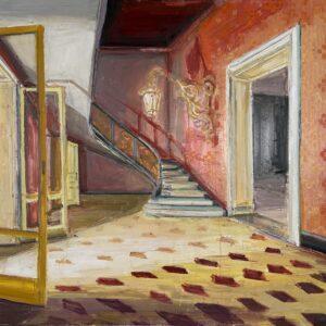 "Hallway With Open Doors"